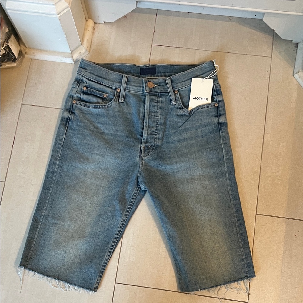 Mother denim the tomcat Bermuda shorts